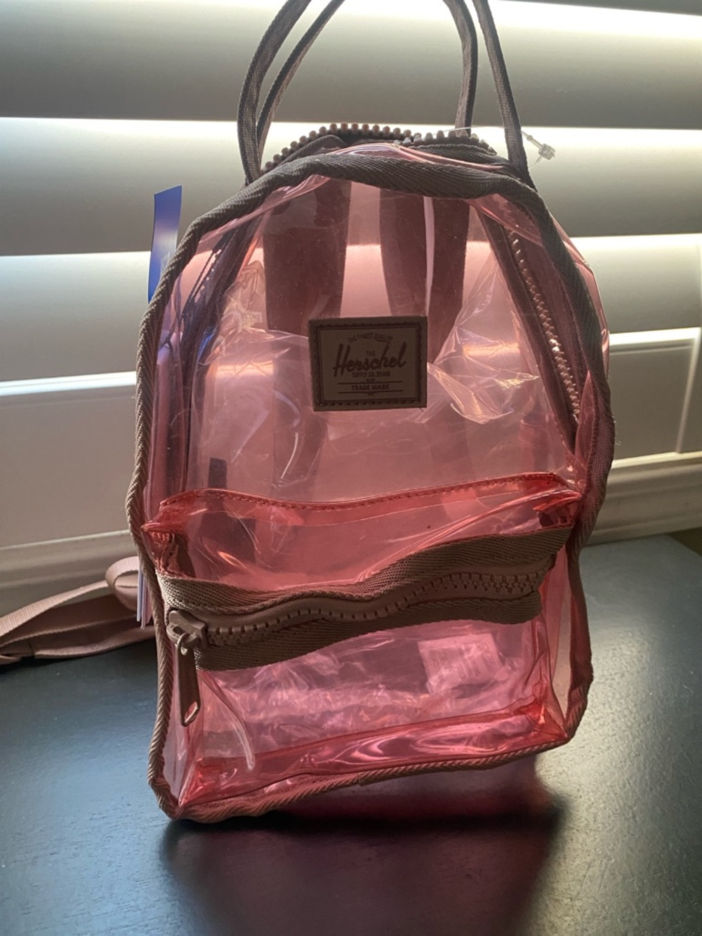Herschel Clear Mini Backpack - Pink